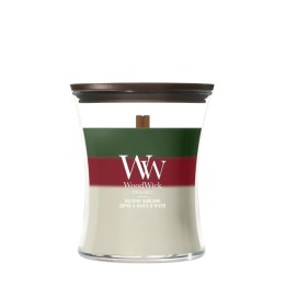 Candela profumata media WOODWICK Holiday Garland 275 g 1 pezzo