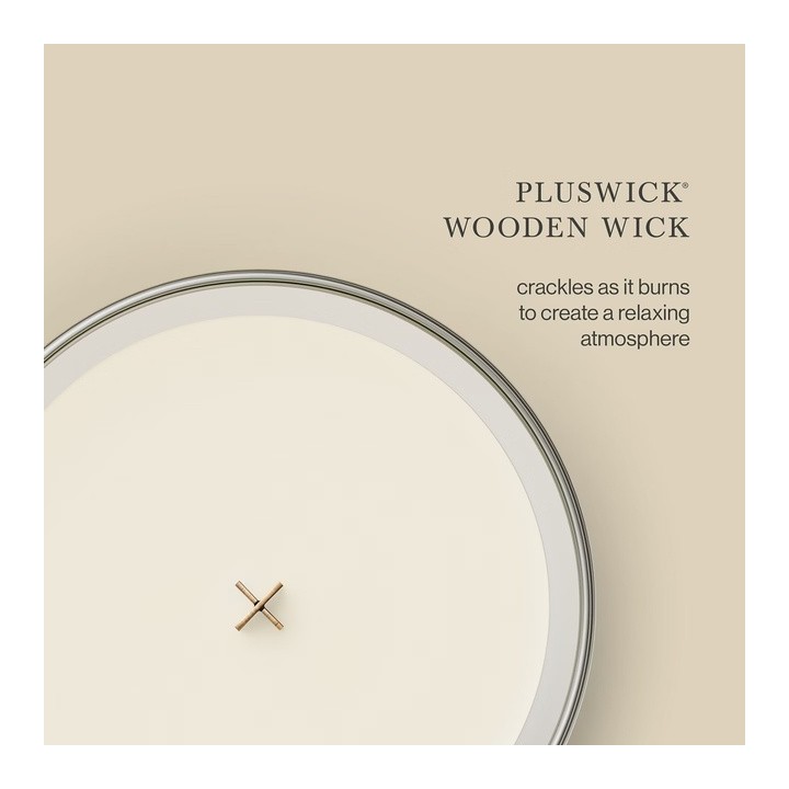 Candela profumata grande WOODWICK white teak 609.5 g 1 pezzo