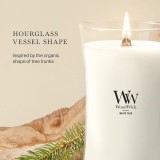 Candela profumata grande WOODWICK white teak 609.5 g 1 pezzo