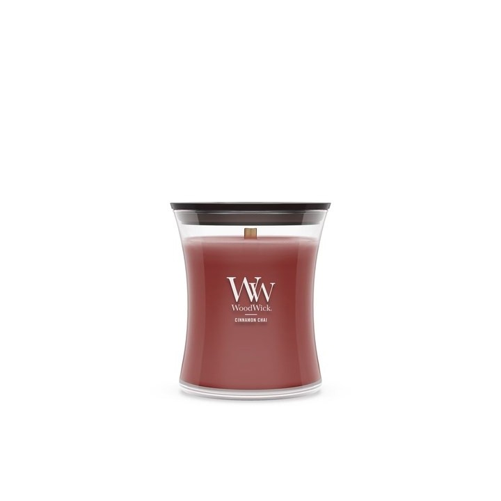 Candela profumata piccola WOODWICK Cinnamon Chai 1 pezzo