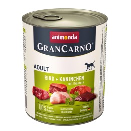 ANIMONDA GranCarno Adult Manzo coniglio e erbe - cibo umido per cani - 800g