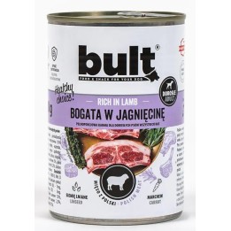 BULT Ricco di agnello - Cibo umido per cani - 800 g