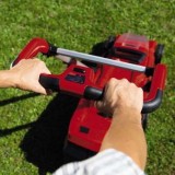 Einhell RASARRO Push Tagliaerba a batteria Nero Rosso