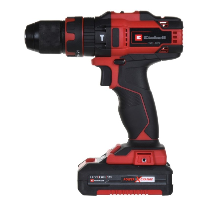 DRILL/DRIVER EINHELL TE-CD 18/40 Li-i +64 (2×2 0Ah) 4513992
