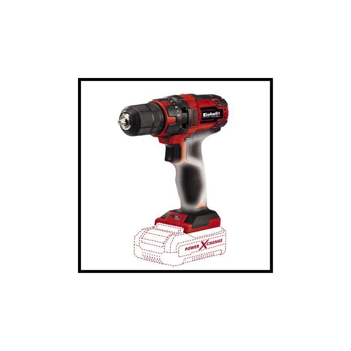 Trapano a batteria AKU TC-CD 18/35 Li-Solo EINHELL Nero Rosso