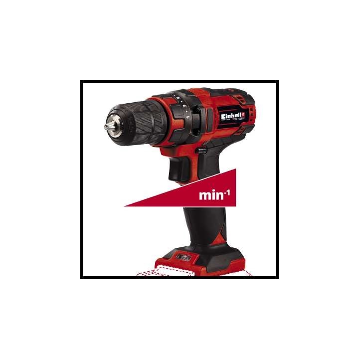 Trapano a batteria AKU TC-CD 18/35 Li-Solo EINHELL Nero Rosso