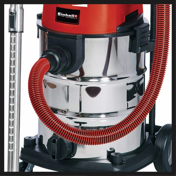 Einhell TE-VC 36/30 Li S-Solo 30 L Aspirapolvere bidone Secco&umido Sacchetto