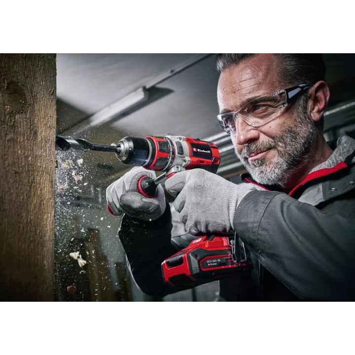 Einhell TP-CD 18/80 Li BL-Solo Keyless 1.41 kg Nero Rosso