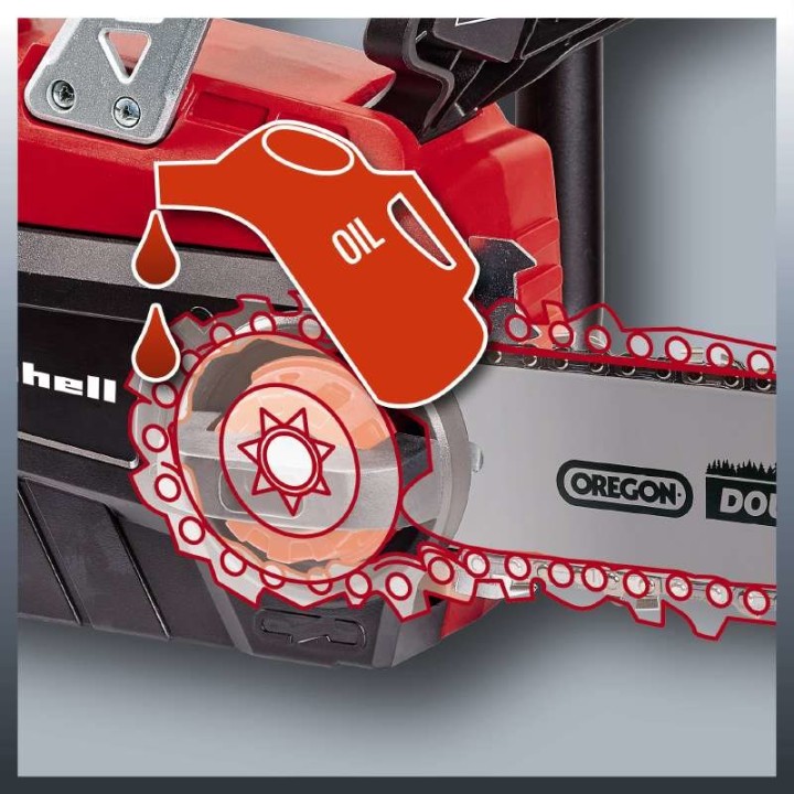 Einhell GE-LC 18 Kit Li 2400 RPM Nero Rosso