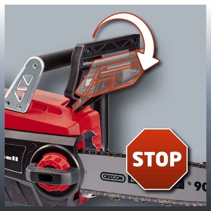 Einhell GE-LC 18 Kit Li 2400 RPM Nero Rosso