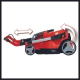 Einhell RASARRO 36/42 (2x5 2Ah) Tagliaerba manuale Batteria Nero Rosso