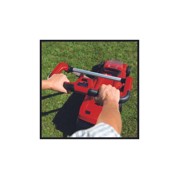 Einhell RASARRO 36/42 (2x5 2Ah) Tagliaerba manuale Batteria Nero Rosso