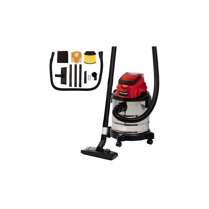 Einhell TC-VC 18/20 Li S-Solo Nero Grigio Rosso 20 L