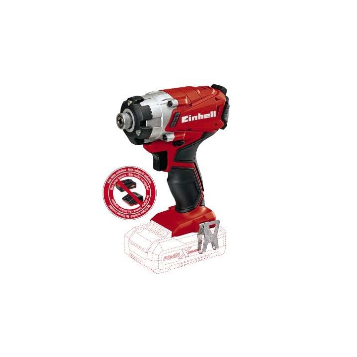 Einhell TE-CI 18/1 Avvitatore ad impatto Li-solo Nero Grigio Rosso