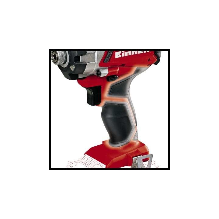 Einhell TE-CI 18/1 Avvitatore ad impatto Li-solo Nero Grigio Rosso