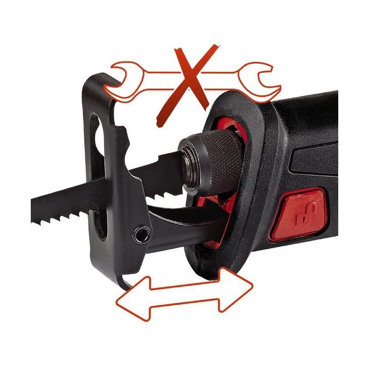 Einhell TE-AP 18 Seghetto alternativo Li Nero Rosso