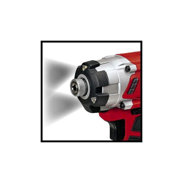 Einhell TE-CI 18/1 Avvitatore ad impatto Li-solo Nero Grigio Rosso