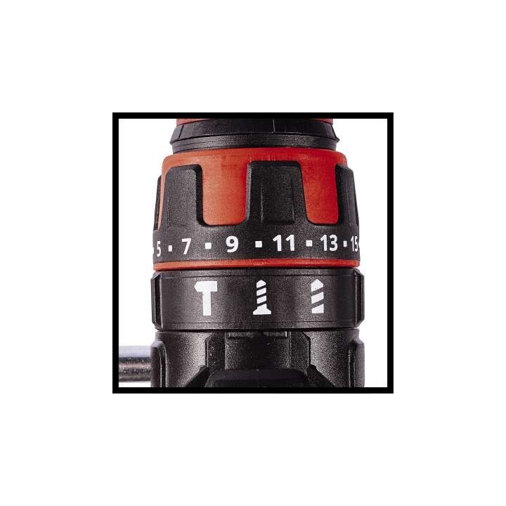 Einhell TE-CD 48 Trapano a batteria 1500 RPM Nero Rosso 1.41 kg