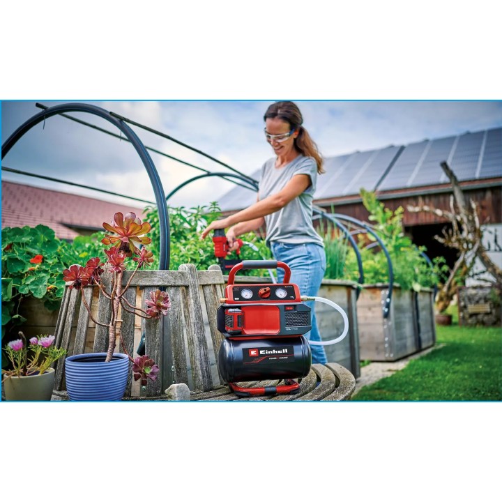 Einhell TE-AC 18/75 Li OF-Solo compressore d'aria 75 l/min Batteria