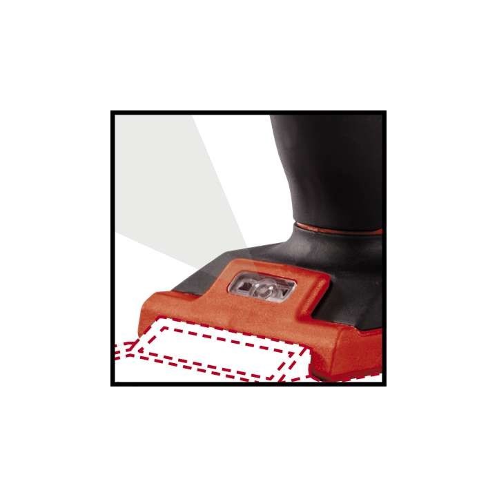 Einhell TE-CD 18/40 Trapano a batteria Li-Solo 1500 RPM Nero Rosso 1.1 kg