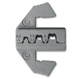 Beta 1609I/C6-A Matrici per capicorda non isolati femmina e maschio da 0,5 a 6 mm² 016090303