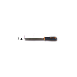 Beta 1719BMD12/T Lime triangolari a taglio grossolano, con impugnatura 017190326