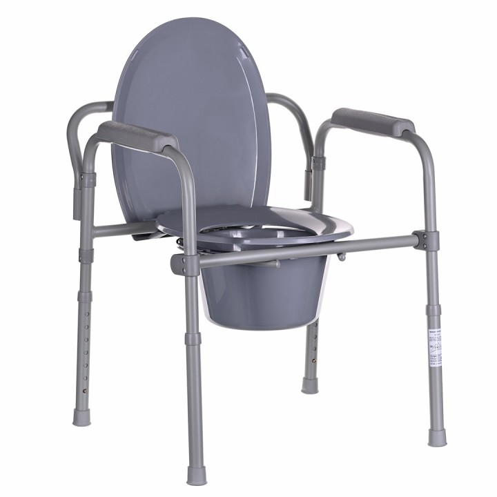 Sedia wc pieghevole