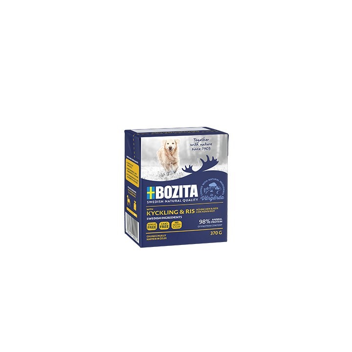 Bozita 4262 Cibo umido per cani Pollo Adult 370 g