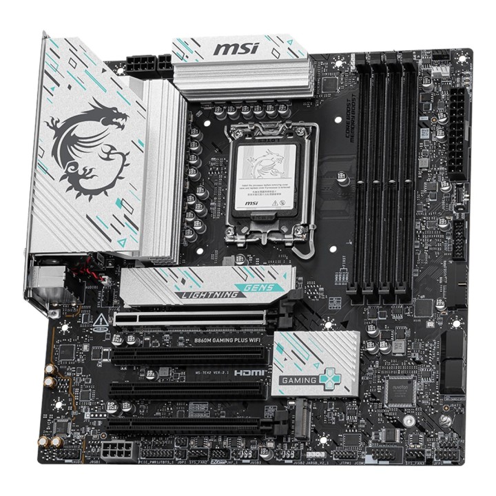 MSI B860M GAMING PLUS WIFI scheda madre Intel B860 LGA 1851 (Socket V1) micro ATX