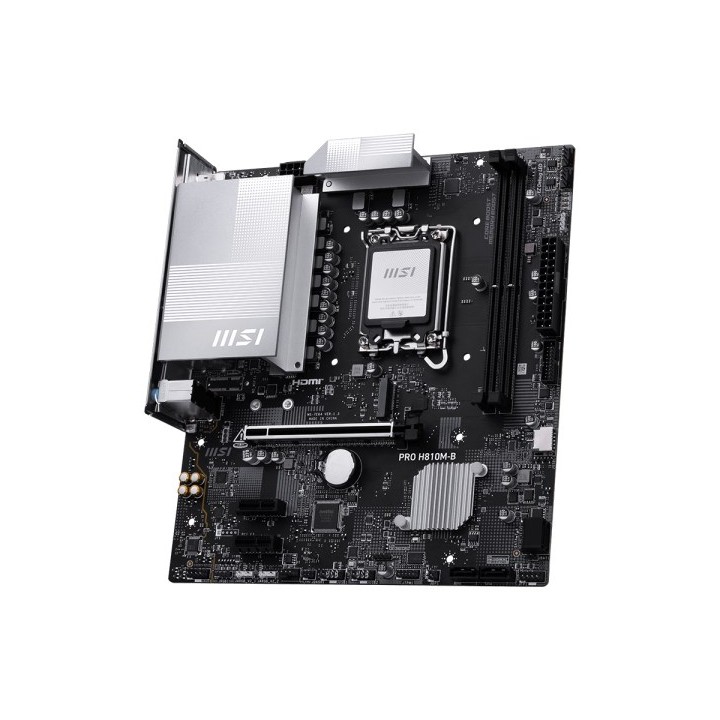 MSI PRO H810M-B scheda madre Intel H810 LGA 1851 (Socket V1) micro ATX