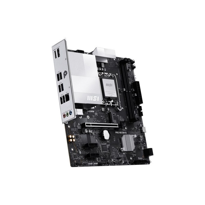 MSI PRO H810M-B scheda madre Intel H810 LGA 1851 (Socket V1) micro ATX