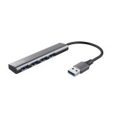 Trust Halyx USB 3.2 Gen 1 (3.1 Gen 1) Type-A 5 Mbit/s nero grigio