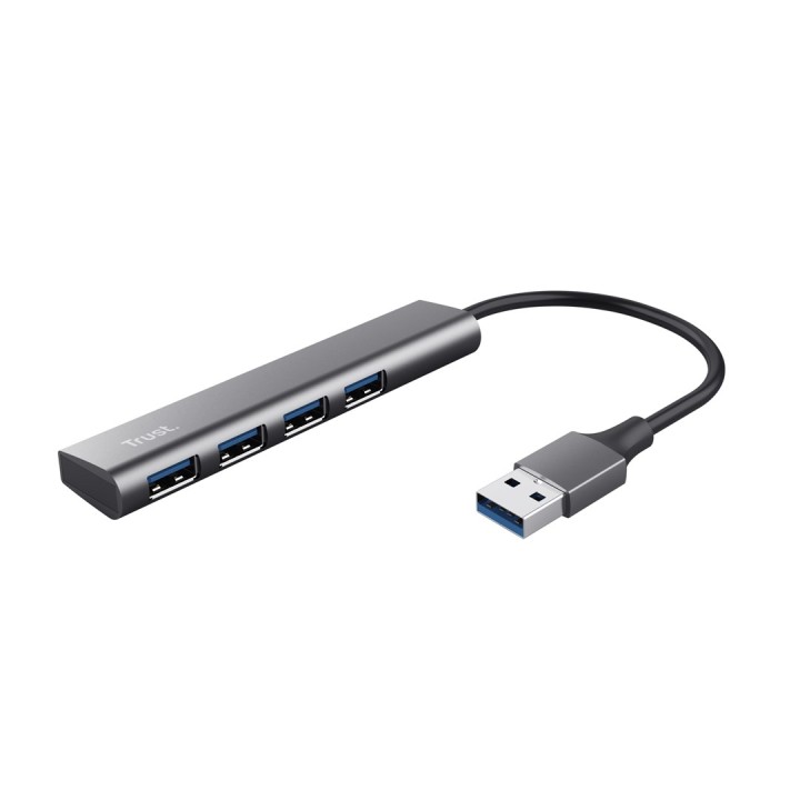 Trust Halyx USB 3.2 Gen 1 (3.1 Gen 1) Type-A 5 Mbit/s nero grigio