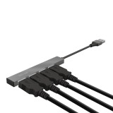 Trust Halyx USB 2.0 480 Mbit/s Alluminio