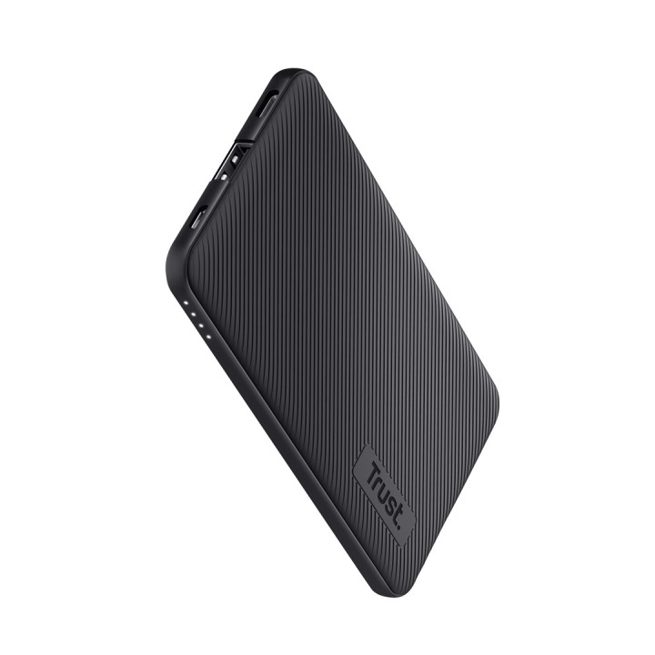 Trust Primo - 5000 mAh power bank agli ioni di litio (Li-Ion) (nero)