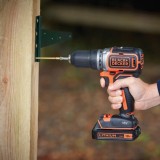 Black & Decker BL186KB-QW Trapano 1650 RPM