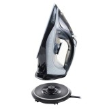 Esperanza EHI011 Ferro da stiro a vapore piastra ceramica grigio nero 2600 W