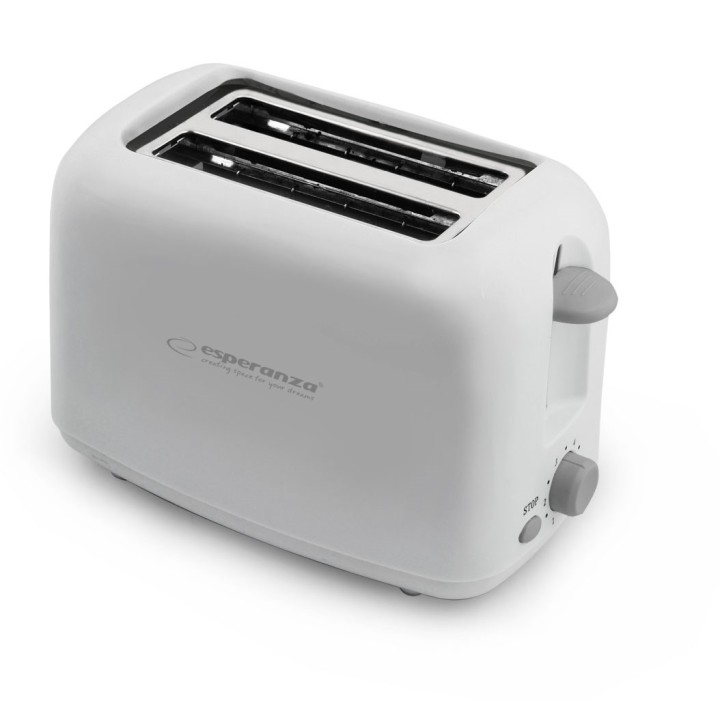 Esperanza EKT002 Caprese 2 Fette 600 W bianca