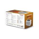Esperanza EKT002 Caprese 2 Fette 600 W bianca