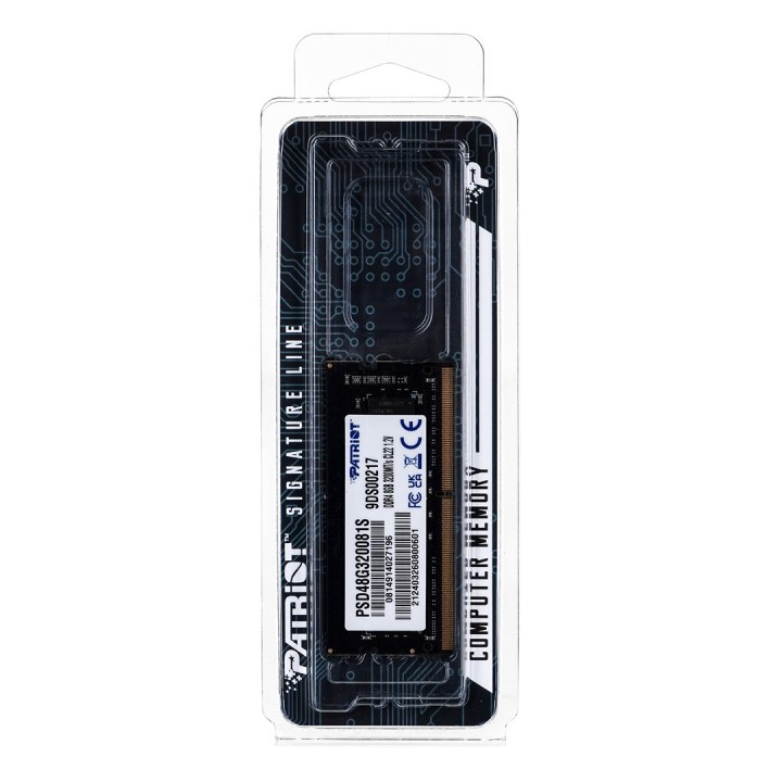 Patriot Memory Signature PSD48G320081S modulo memoria 8 GB 1 x 8 GB DDR4 3200 MHz