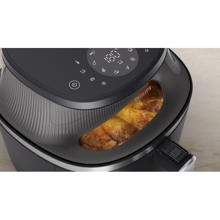 Philips 3000 serie NA332/00 friggitrice Singola 6.2 L Autonoma 1700 W Friggitrice ad aria calda Nero