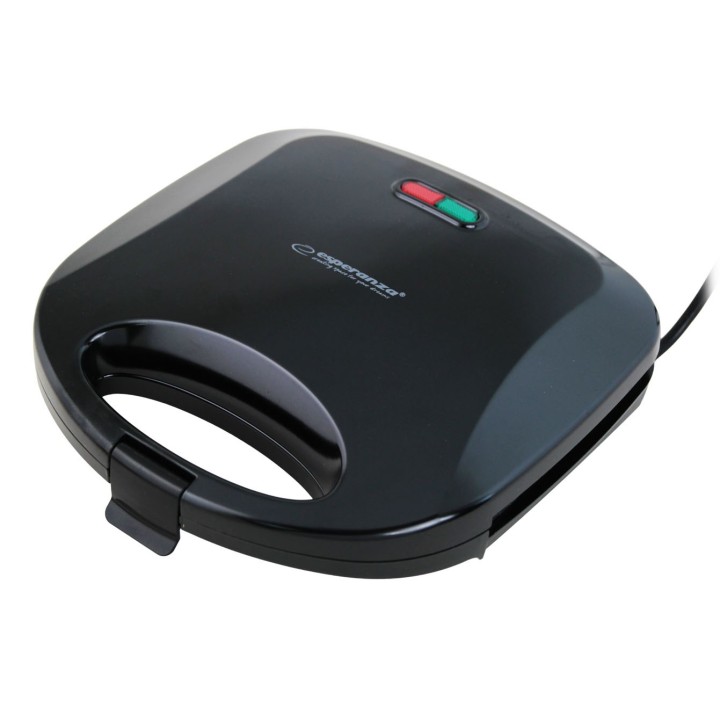 Esperanza EKT008 Piastra per waffle 2 waffle 1000 W nera