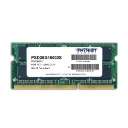 Patriot Memory 8GB PC3-12800 modulo di memoria 1 x 8 GB DDR3 1600 MHz