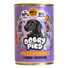 DOBRY PIES Manzo con topinambur e rosmarino - cibo umido per cani - 400g