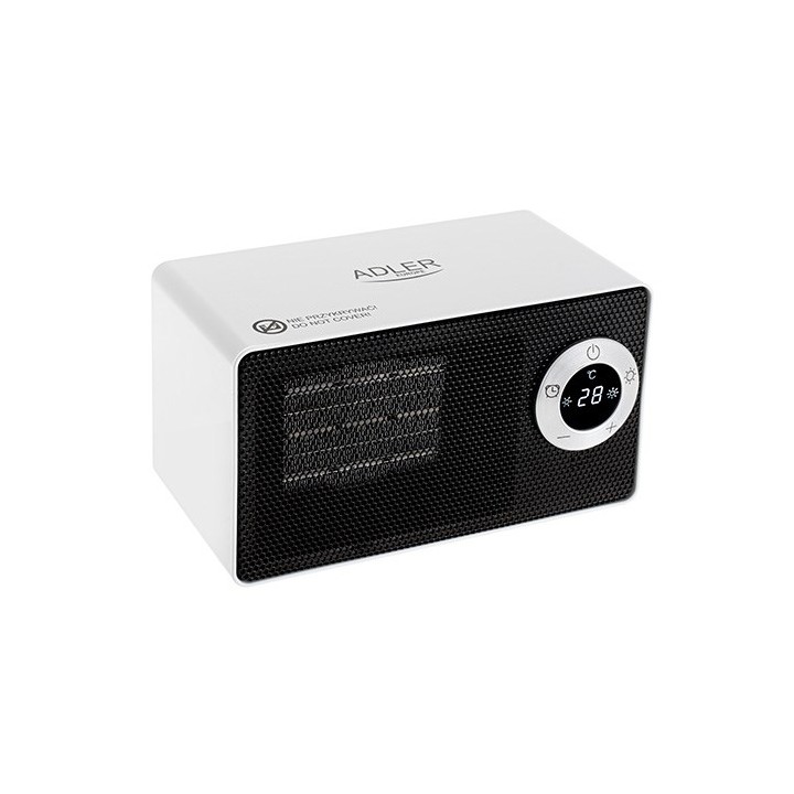 Adler AD 7746 termoventilatore portatile interno bianco 1000 W termoventilatore portatile