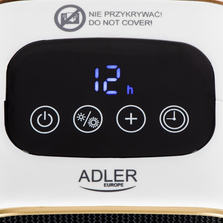 Termoventilatore ceramico ADLER AD 7762 1000W bianco