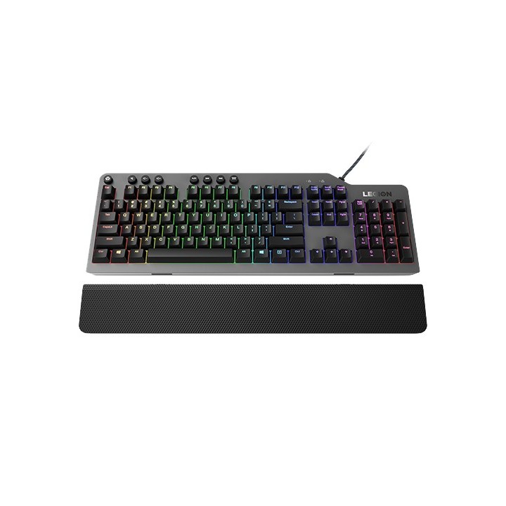 Lenovo Legion K500 tastiera Gaming USB QWERTY US inglese nero grigio