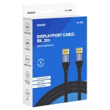 Savio CL-210 DisplayPort cavo 2 m nero