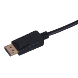 Savio CL-56 adattatore cavo video 1.5 m DisplayPort HDMI tipo A (standard) nero
