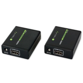 Techly Amplificatore HDMI Full HD fino a 60m di cavo Cat. 6 / 6A / 7 IDATA EXT-E70